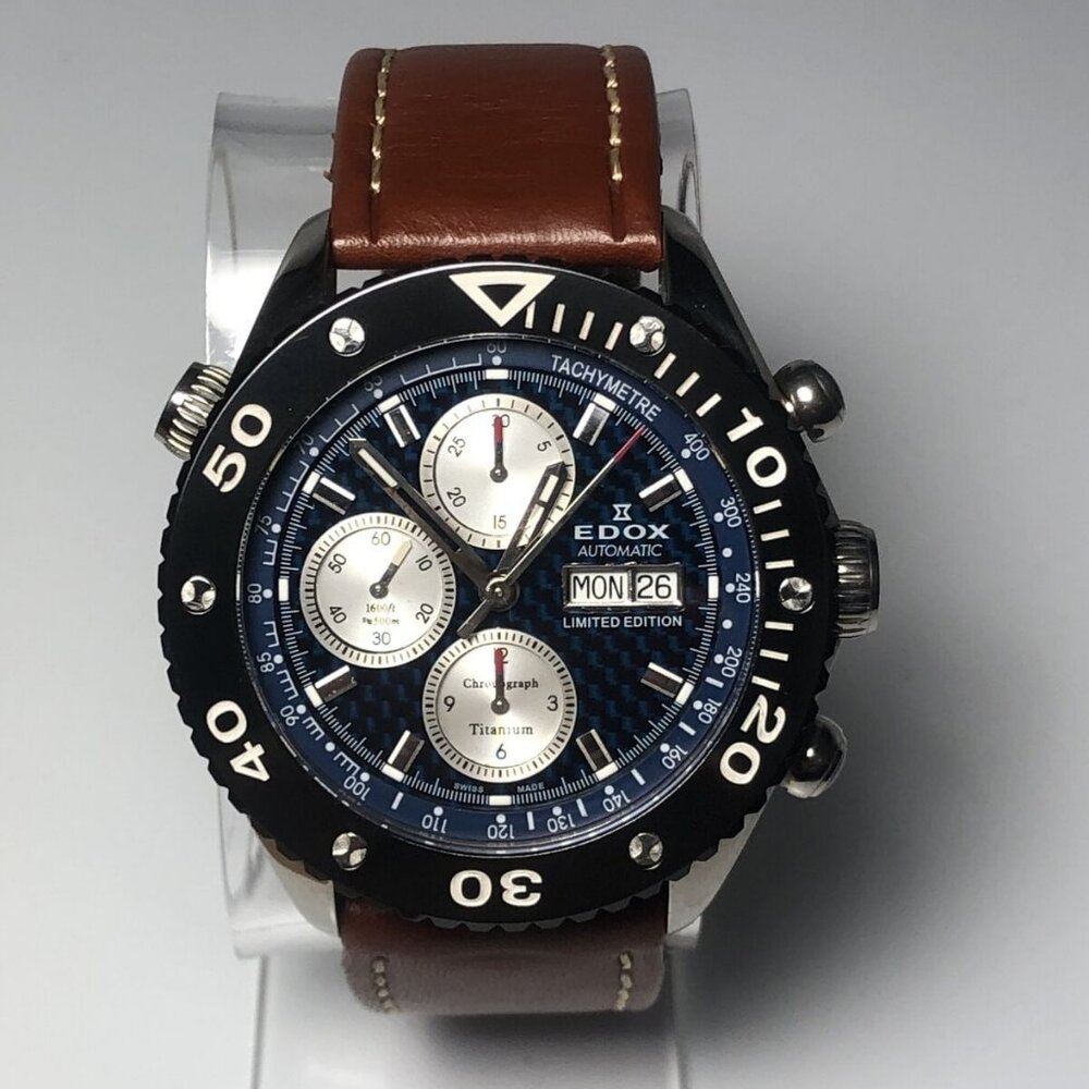 EDOX SPIRIT OF NORWAY LIMITED EDITION ONLY 102 MADE POWERBOAT CLASS 1 WATCH